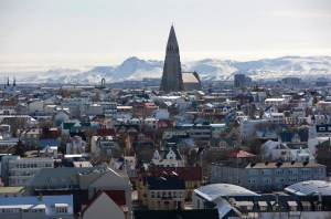 The skyline of Iceland’s capital, Reykjavik, is dominated by the impressive Hallgrímskirkja church (credit: Getty)