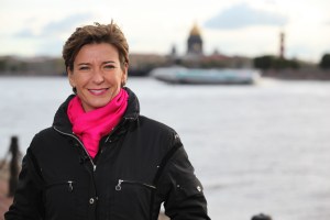 Becky Anderson hosts November’s edition of ‘The Gateway’ from St Petersburg, Russia