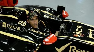 Lotus driver, Pastor Maldonado