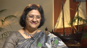 Chairperson of the State Bank of India, Arundhati Bhattacharya 