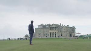 ‘Living Golf’ host Shane O'Donoghue at the Old Course, St Andrews