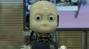 An iCub robot designed by Tony Prescott