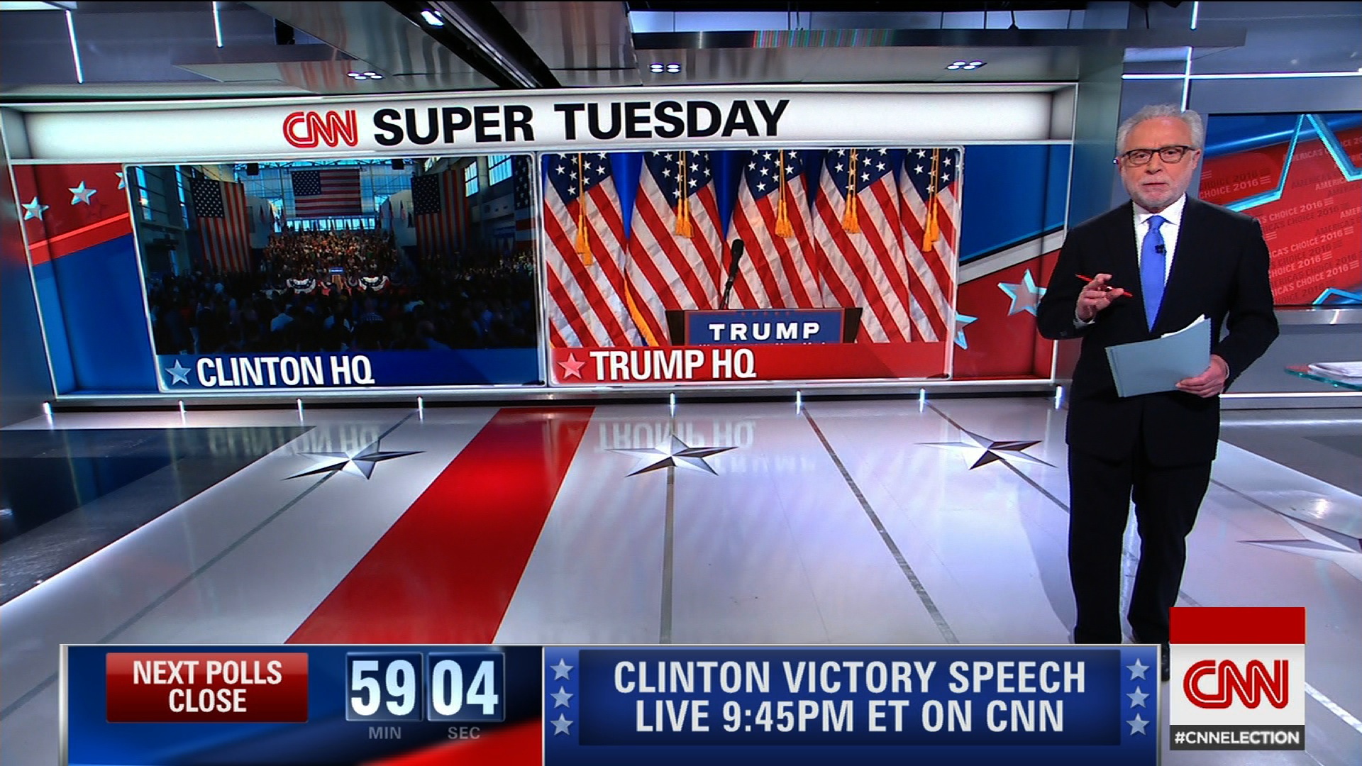 CNN TOPS FOX NEWS AND MSNBC BY WIDE MARGINS DURING LAST NIGHT’S